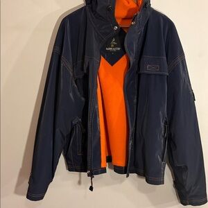 Harbormaster Raincoat Fleece Lined Outdoor Wear Winter Jacket Unisex Size Large